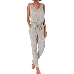 Daily Ritual gray sleeveless jogger style jumpsuit Size Small